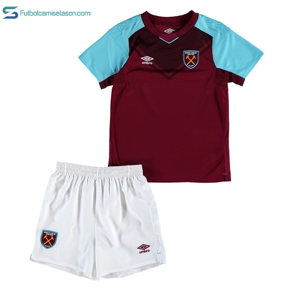 Camiseta West Ham United Niños 1ª 2017/18